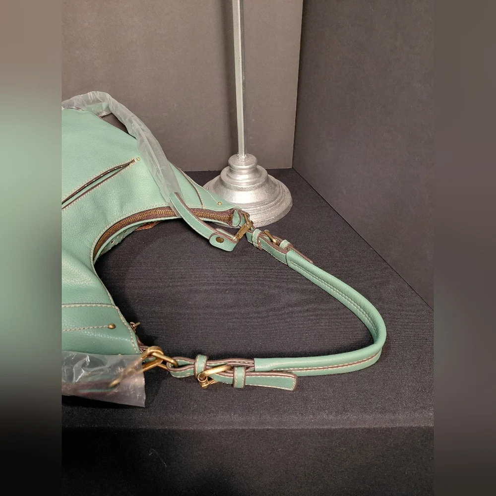 CHALA SAGE GREEN HOBO BAG/PURSE - Picture 15 of 16